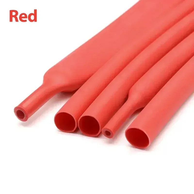 10/50/100/200M 3:1 Heat Shrink Tube With Glue Thermoretractile Heat Shrinkable Tubing Dual Wall Heat Shrink Tubing 2.4MM-25.4MM