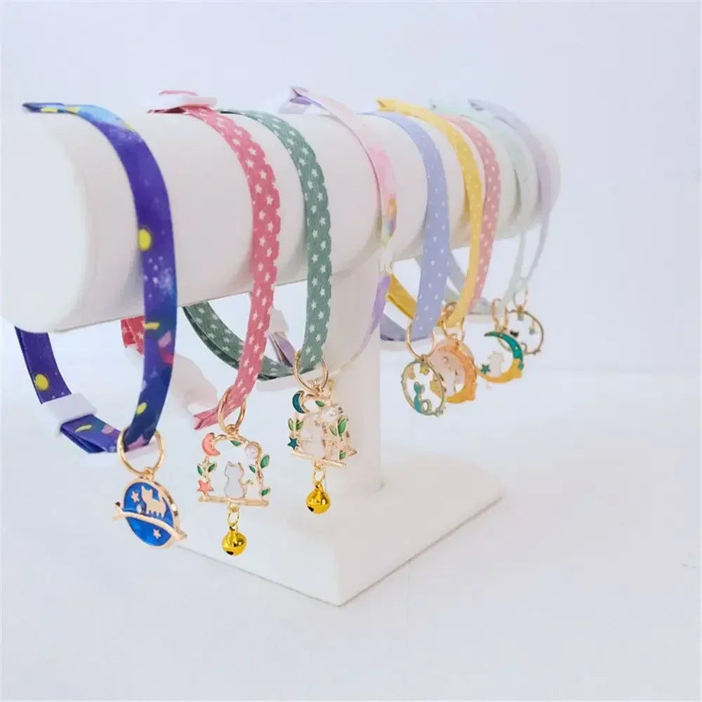Pet Collar Candy Color Avocado Pendant Cat and Dog Safety Necklace Amagi