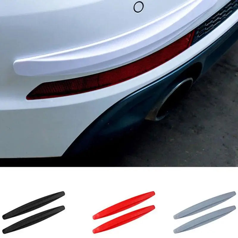 6/4Pcs Anti-collision Car Bumper Protector Large/Small size Strip Guard Corner Protection Strips Scratch Crash Blade Auto Tools