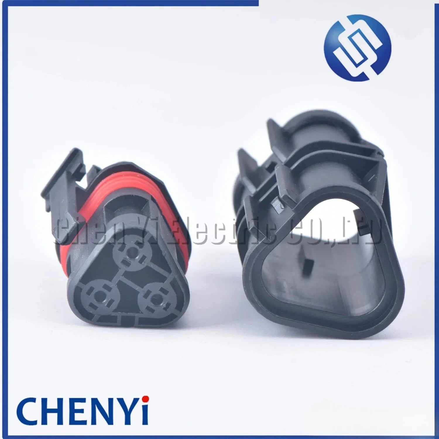 1 set Black 3 Pin female or male Automotive waterproof connector plug Harness connector sheath 14165.592.699