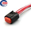 12 PIN MX23A12SF1 Waterproof 1.0mm Series Female Connector Motorcycle Electrical Harnesses Wiring Harness