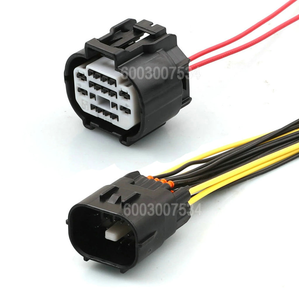 18 Pin Connector Waterproof 0.6mm 2.8mm Series Male Female Connectors Motorcycle Electrical Harnesses Wiring Harness6188-5910