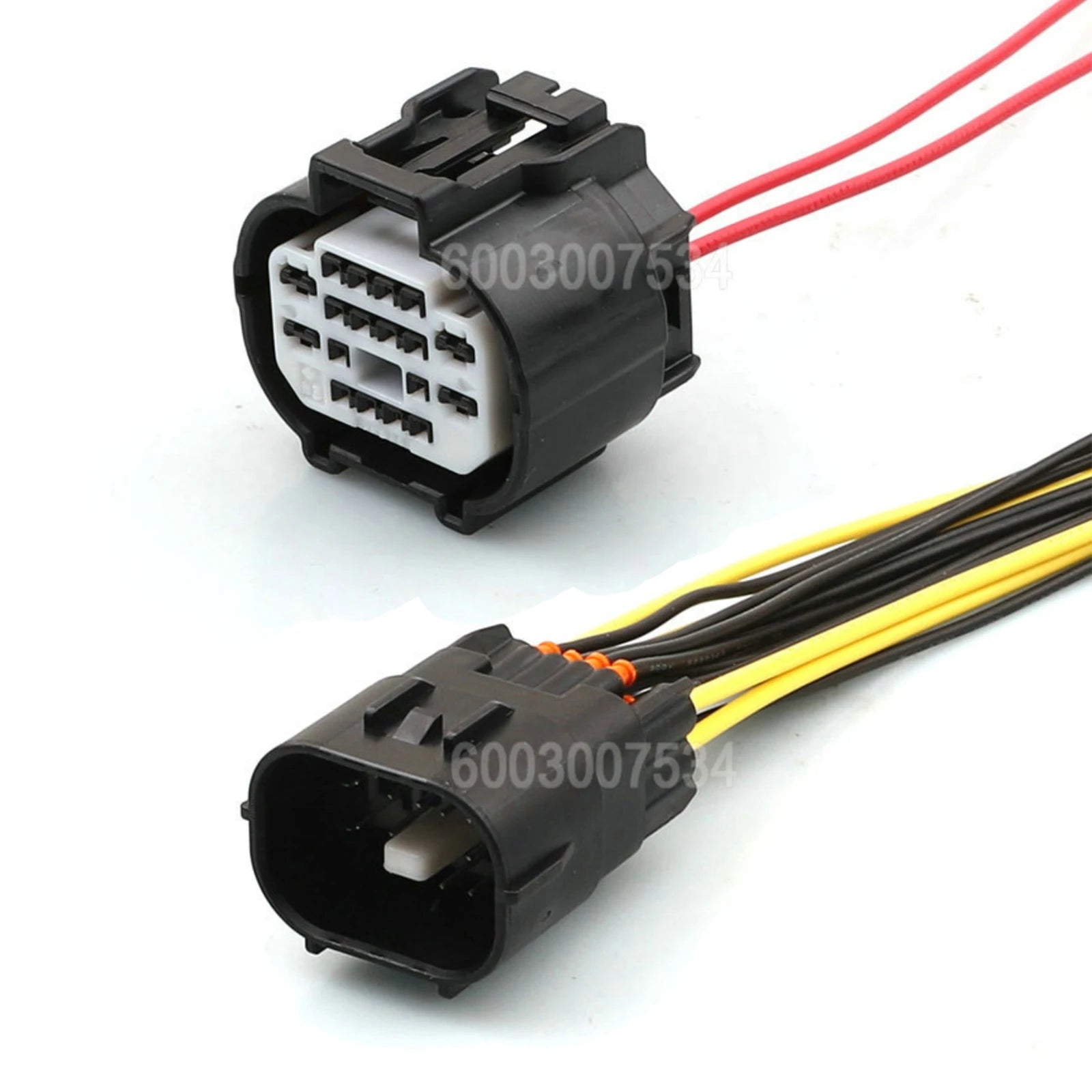 18 Pin Connector Waterproof 0.6mm 2.8mm Series Male Female Connectors Motorcycle Electrical Harnesses Wiring Harness6188-5910