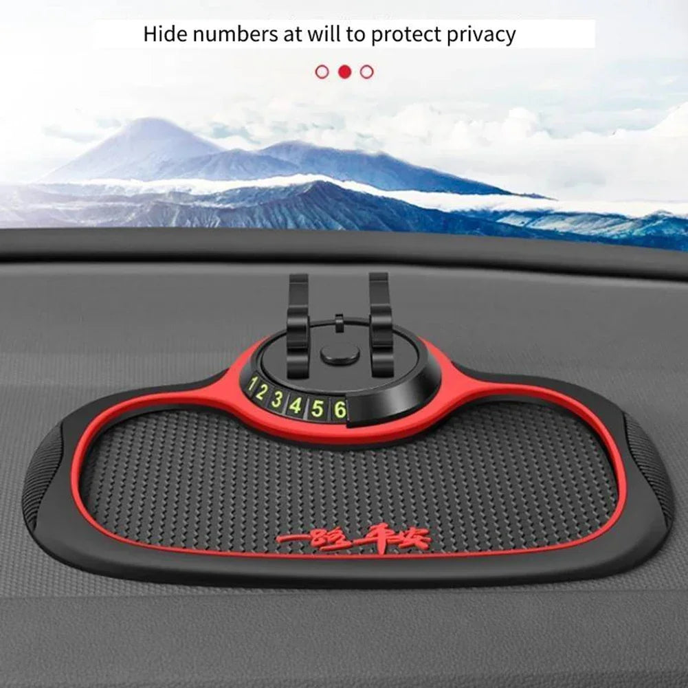 Multi-Functional Car Anti-Slip Mat Auto Phone Holder Non Slip Sticky Anti Slide Dash Mount Silicone Dashboard Pad Mat Amagi