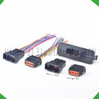 12-pin auto connector black sealed waterproof connector automotive connector heavy