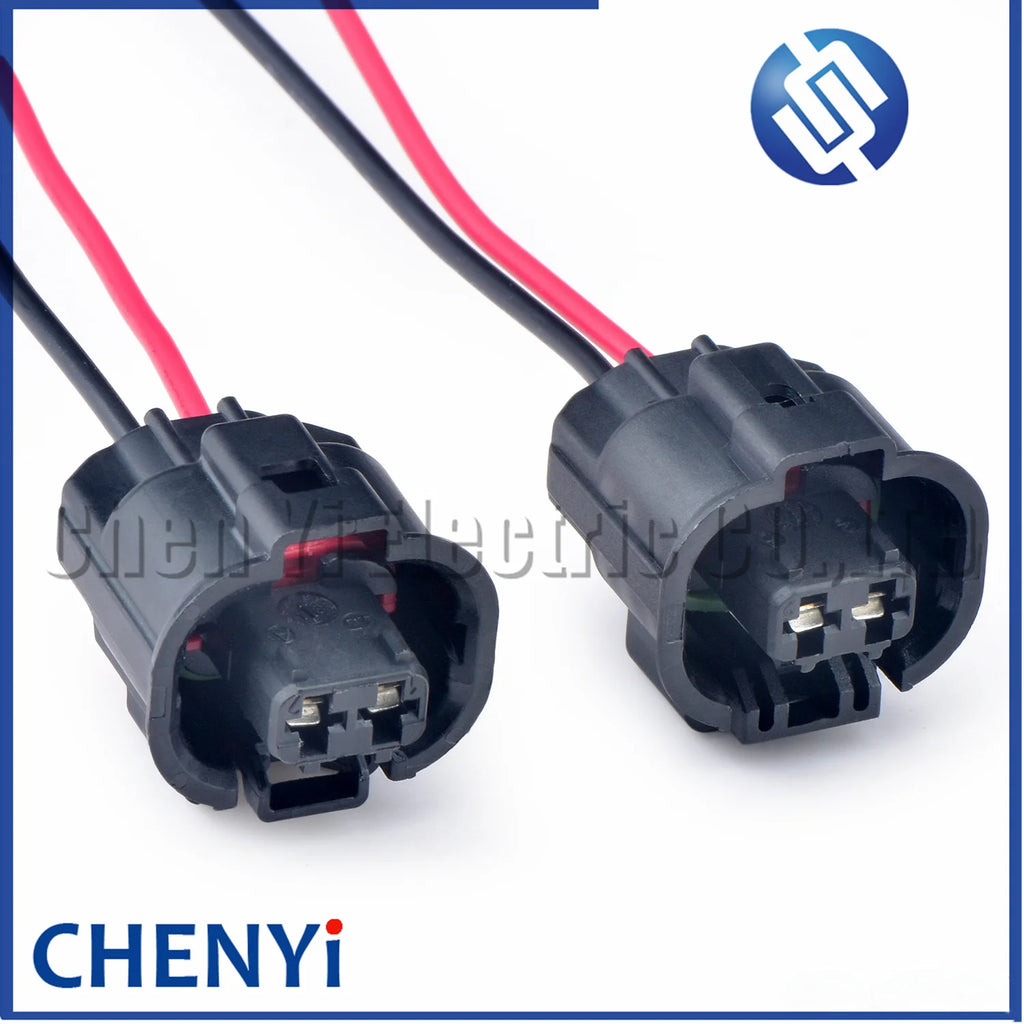2 Pin Automotive waterproof connector Fuel injector harness plug 13669863 13106045 For Peugeot Citroen Renault