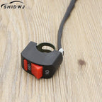 Hot Universal Motorcycle Handlebar Flameout Switch ON OFF Button for Moto Motor ATV Bike