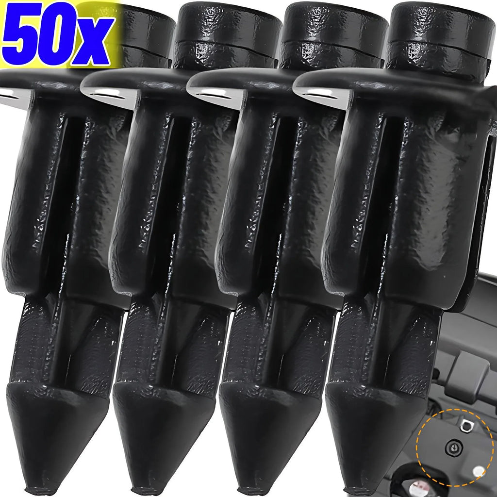 Motorcycle Plastic Rivets Fairing Clips Push Pin Expansion Fastener Retainer for Cowl Trim Panel Yamaha Kawasaki Suzuki Honda
