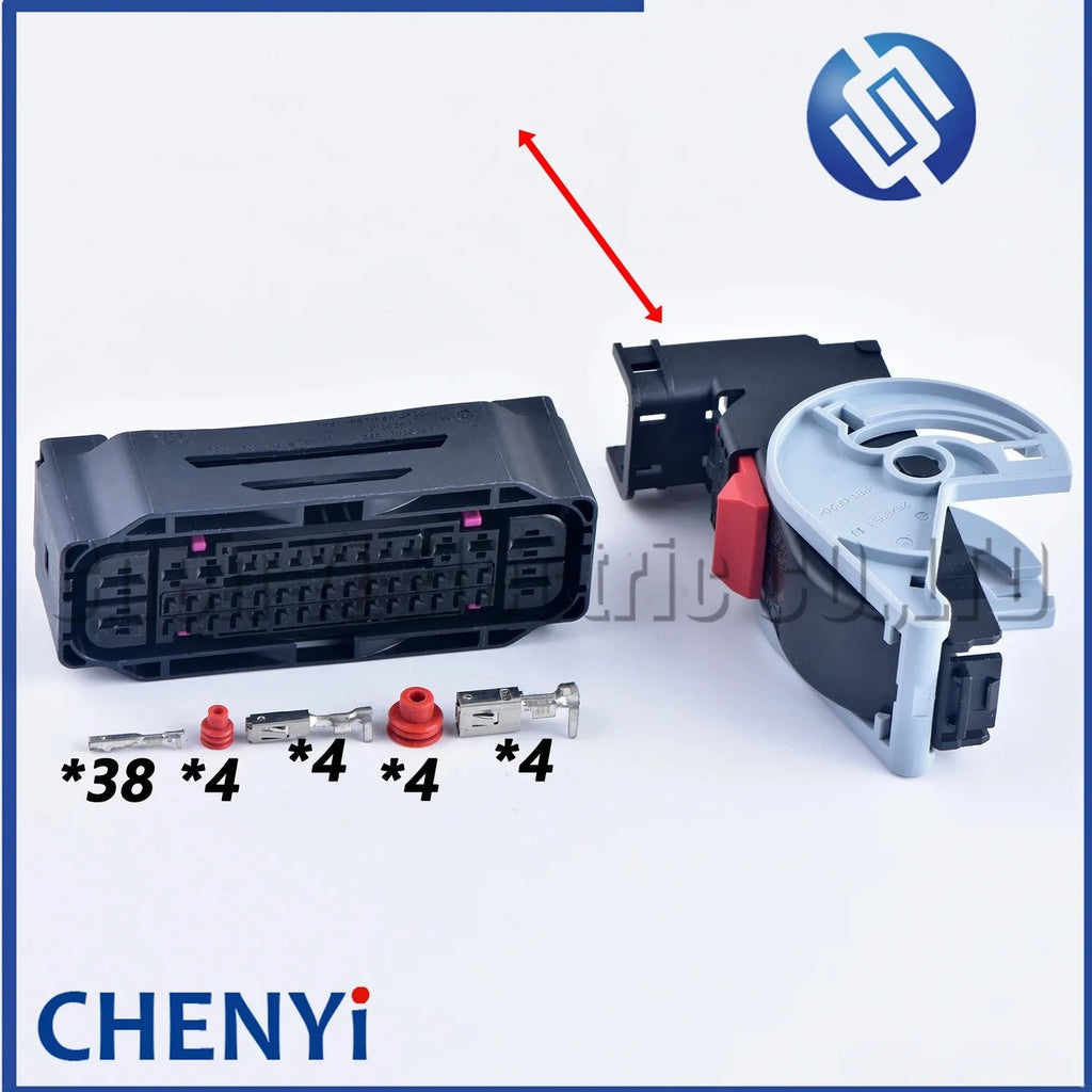46 Pin Automobile connector 5Q0 973 046 5Q0973046 For ESP Sensor Control Unit ABS Control Unit Plug 2112826 2112825