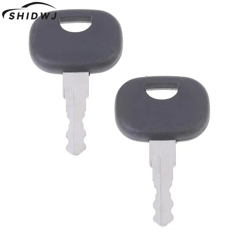 2PCS 14603 Keys For JCB Bomag Dynapac Terex Vibromax New Holland NH  For Ford Moxy Hamm For Volvo