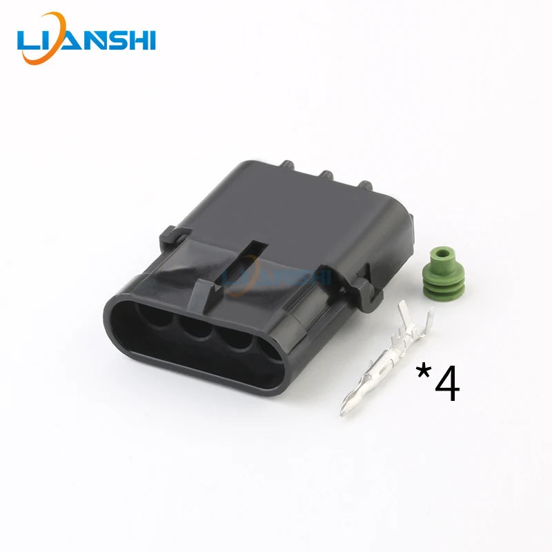 12010974 120157974 Delphi type automotive waterproof connector 4p plug with terminal DJ3042Y-2.5-11/21