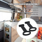 1/2/4PCS Car Use Fixator for Plastic Easyinstall Caravan Window Safety RV Window Ventilation Limiters Locking Accessories