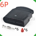6-Pin Auto Connector Connector Automotive Connectors harness 1J0973726 Touran Style Vw