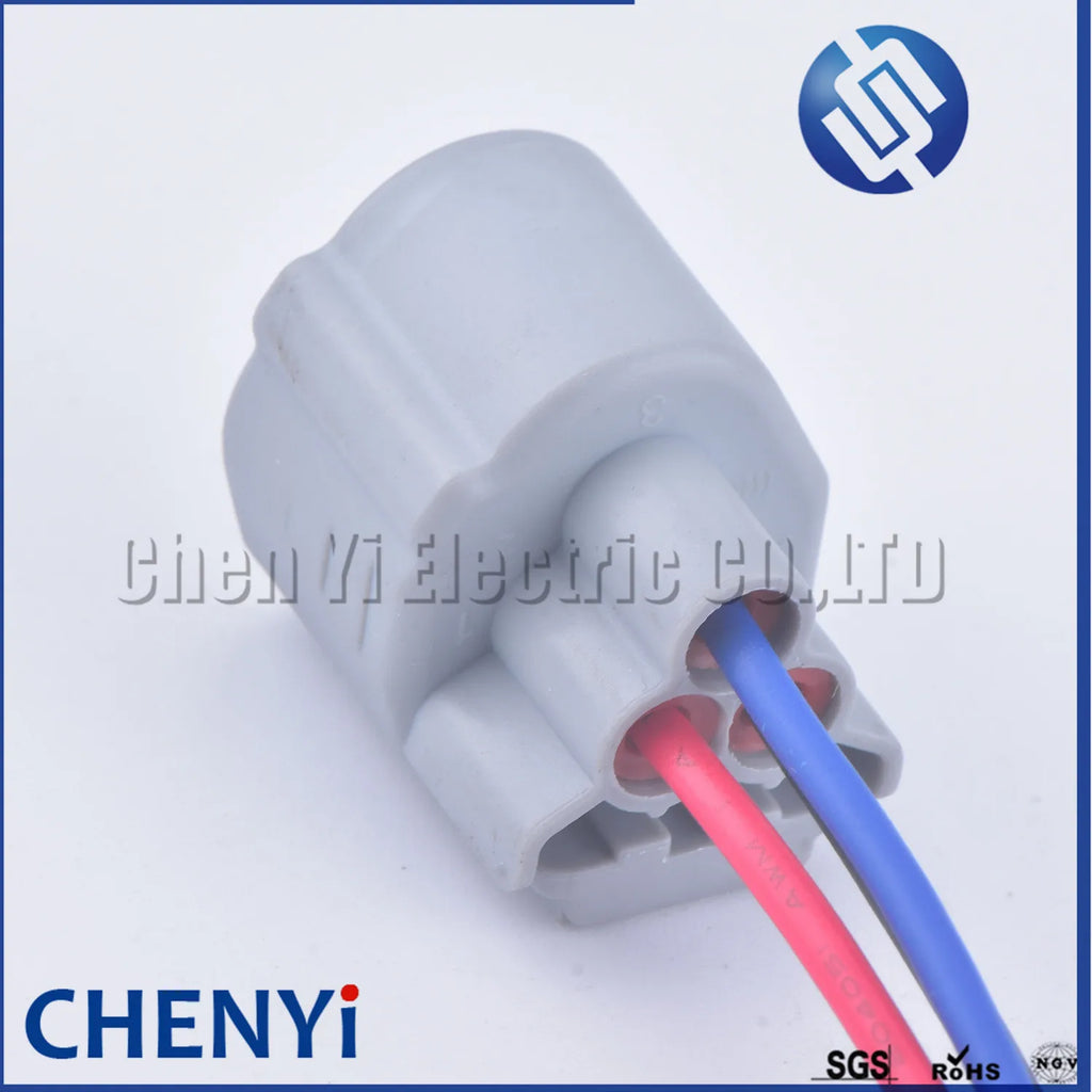 3 Pin female Automobile Waterproof connector plug 6189-0486 90980-11451 ECT CLT Water Temperature Sensor Harness plug For Toyota