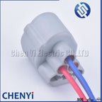 3 Pin female Automobile Waterproof connector plug 6189-0486 90980-11451 ECT CLT Water Temperature Sensor Harness plug For Toyota