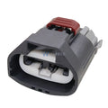 5 Sets Automotive Cooling Fan 2 Pin 7283-3214-30 Wire Connector Black ABS Material for Automotive Cooling Fans