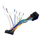 20-Pin Cable Adapter To ISO Wiring Harness Adapter 20-Pin ISO Car Radio Power Supply Adapter Cable Motherboard