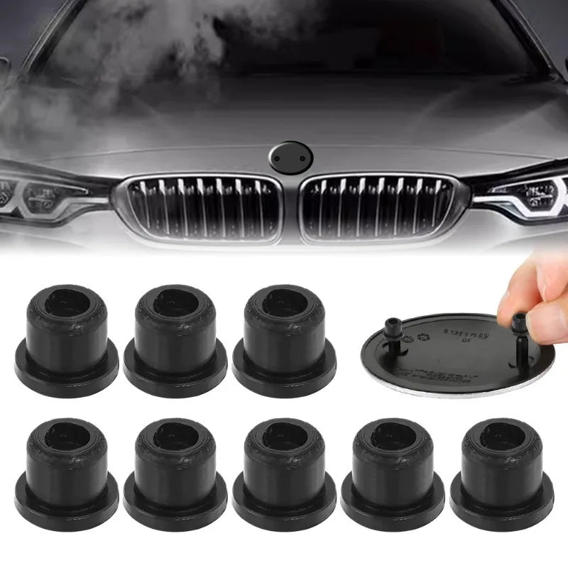 For BMW Logo Hole Plug Trunk Emblem Grommet Holder Clip Car Hood Logo for BMW 1 3 5 7 Series E32 E34 E36 E38 E39 E46 E60 E66 E90