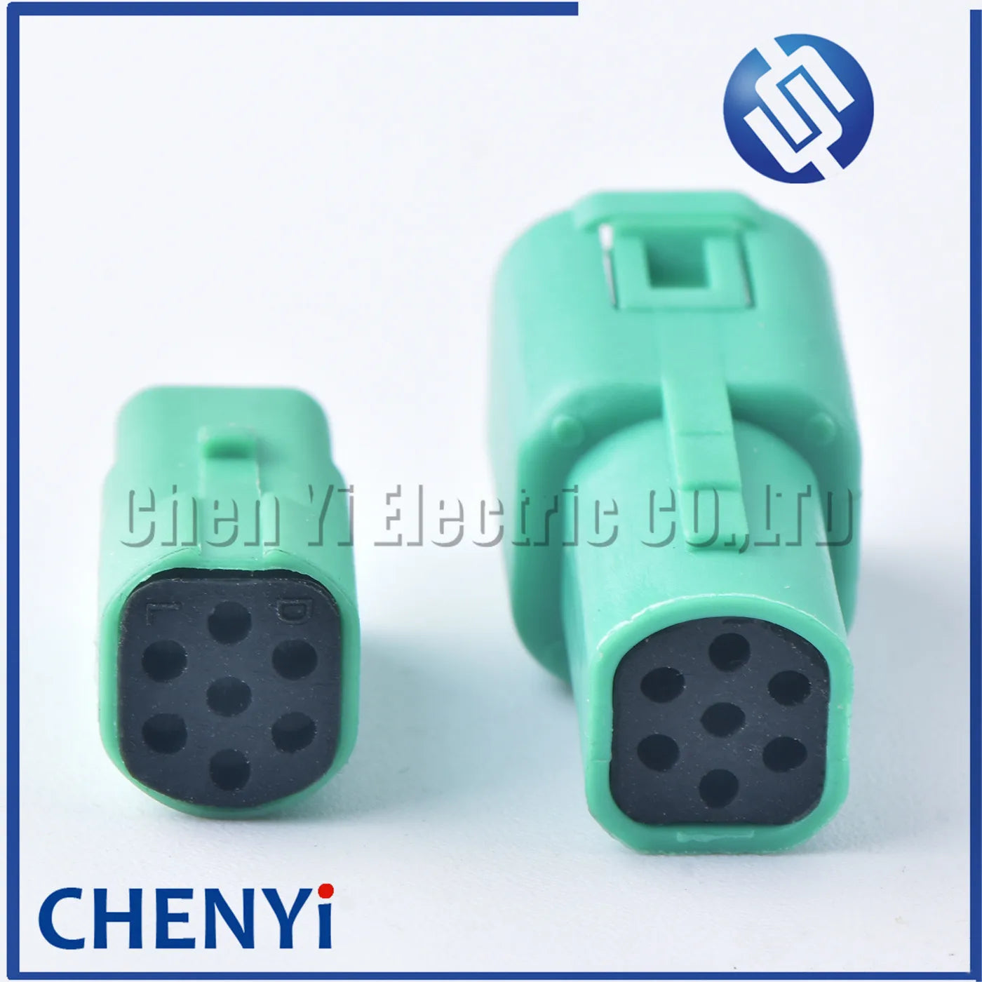 Green 7 Pin 0.6mm female male Mini MLC auto waterproof connector Plug 2822343-1 2822344-1 For Honda