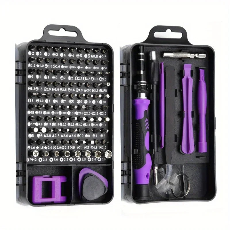 Car 115-in-1 Screwdriver Tool Set: Get Ready For Any Repair Job - IncludesTools For Cellphones, Laptops, Cameras & More Amagi