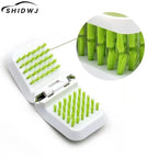 1Pcs Double Sided U Type Car Interior Openable Cleaning Brush Car Seat Belt Cleaning Brush Automotive Safe Belt Washing Tool