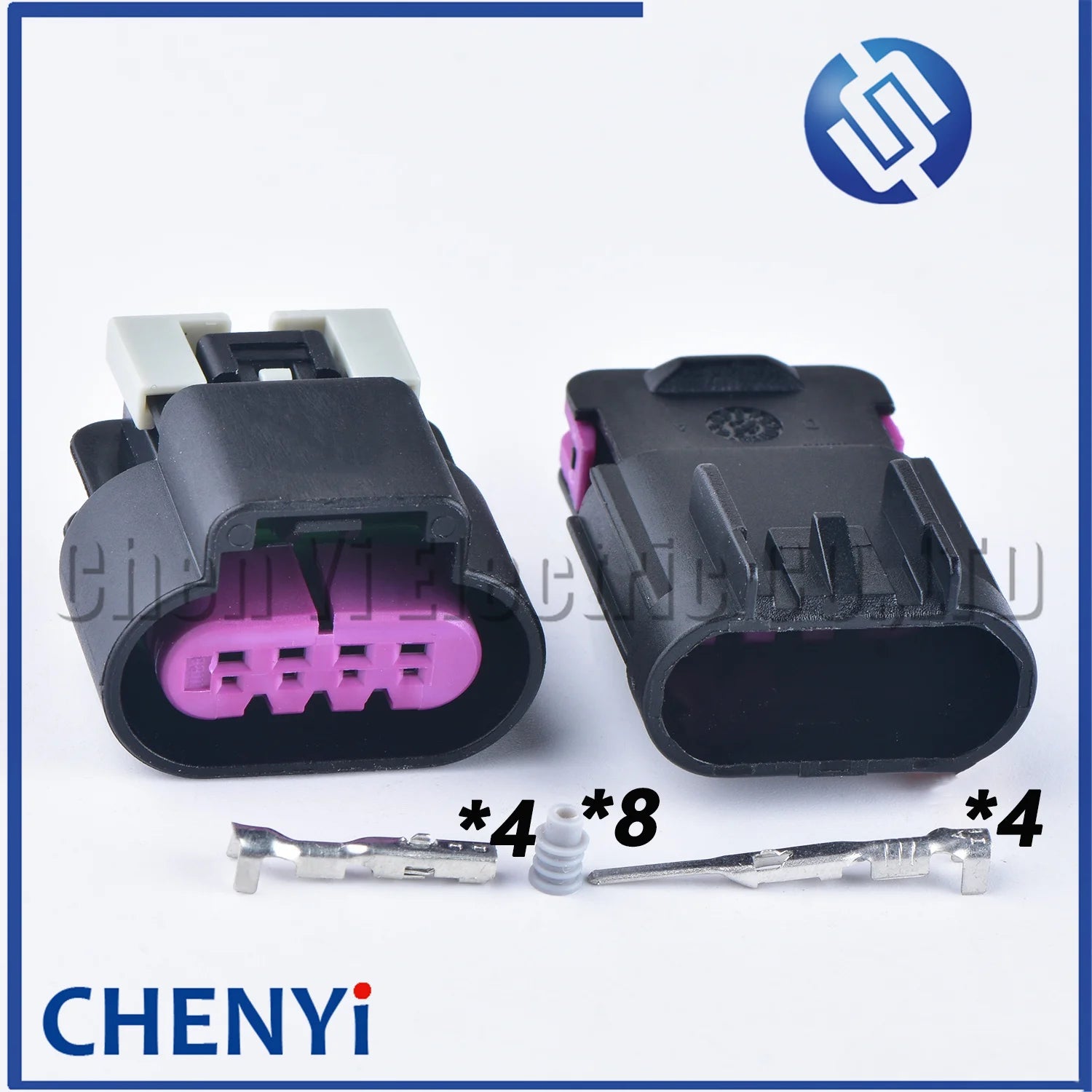 4 Pin male female GT series auto waterproof ignition coil plug Oxygen sensor connector 15326815 15487755 for Buick Chevrolet