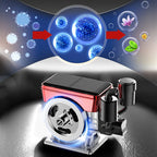 1 PCS  Car Solar  Powered Rotating Air Freshener  Diffuser Perfume Simulated Engine  Car  Purifier Engine Interior  Decorations