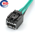 6 Pin Connector Unsealed 1.5mm 6.3mm Series Female Connectors Cable Motorcycle Electrical Harnesses Wiring Harness 7283-9749-30