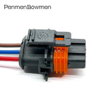 3 Pin 3.5mm Auto Fuel Pressure Sensor Waterproof Electrical Female Connector Wiring Harness Plug For 1928403110 1928404074