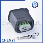 3 Pin Auto waterproof connector PDC Parking Sensor Plug 2-967642-1 4B0 972 883 A 4G0 972 883 968401-1 4B0972883A 4G0972883