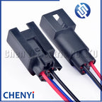 3 Pin Auto Waterproof Connector male or female Automobile Triangle Wire harness plug socket 7-1437710-9 3-1437712-1 For Ford