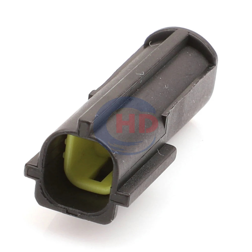 1-Pin Connectors AMP Waterproof 1.8mm Male Female Connector Auto Solenoid Plug Wiring Harness Plug Socket 174879-2 174877-2
