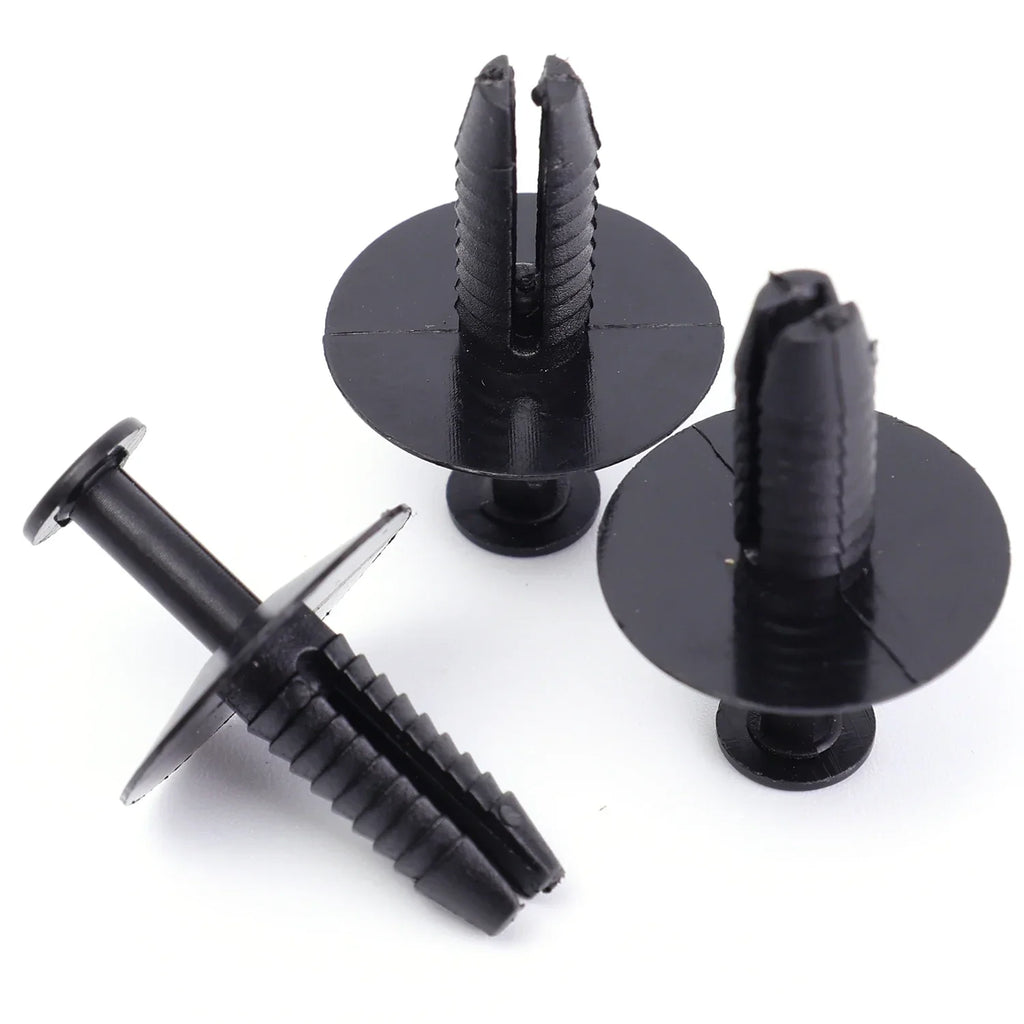 10-50sets Bumper Trim Buckles Cars Rivet Clips Doors Sill Fixing Clips Wheel Arch Clip for Mercedes-Benz BMW357 Auto Accessories