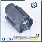 2 Pin Round female or male car waterproof auto connectors Plug with Pin For Ford
