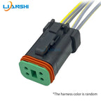 Automotive wire harness waterproof connector 4p wire DT04-4P DT06-4S-E005 Suitable for construction machinery excavator plug