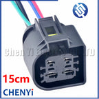 4 Pin female Automotive waterproof connector wiring harness plug electronic water pump plug 10098866 10098862