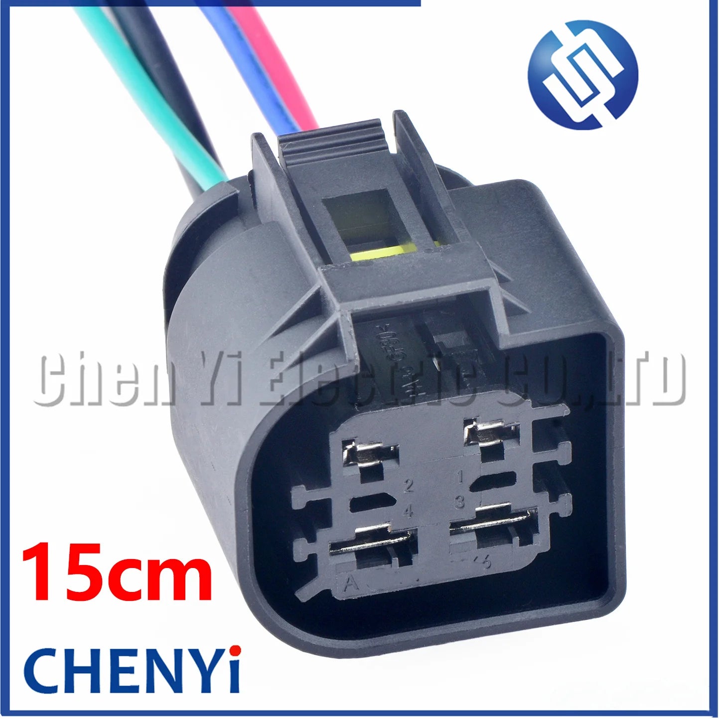 4 Pin female Automotive waterproof connector wiring harness plug electronic water pump plug 10098866 10098862