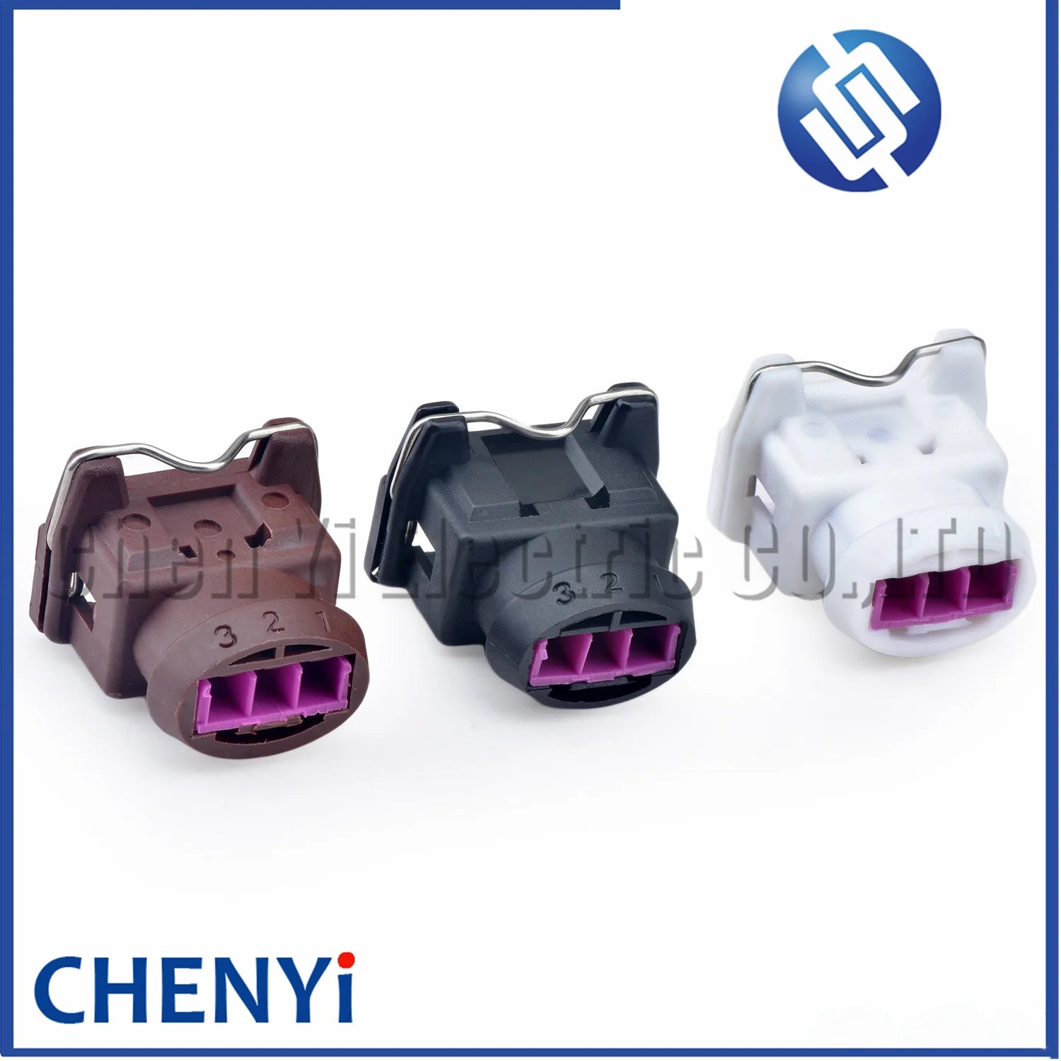3 Pin Auto Fuel Injector connector ECU Sensor PSA  Knock Sensor Speed Sensor Plug 144474-2 144474-3 144474-4 144474-5 443906233