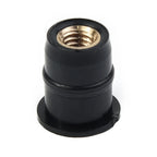 10PCS Motorcycle Windshield Rubber Nuts Fastener M5 Vibration Damper Panel Mounting 5mm Accessories Bolt Screws Fastener