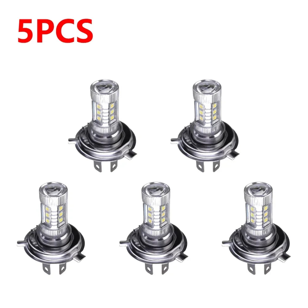 H4 Super White LED Headlight Bulb 6000-6500K High Low Beam LED Headlight IP67 Waterproof Auto Headlight 4000LM 80W 12V Amagi