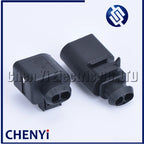 2 Pin 3.5mm male or female automotive waterproof wiring harness connector electrical horn plug 1J0973722 1717692-1 8D0973822