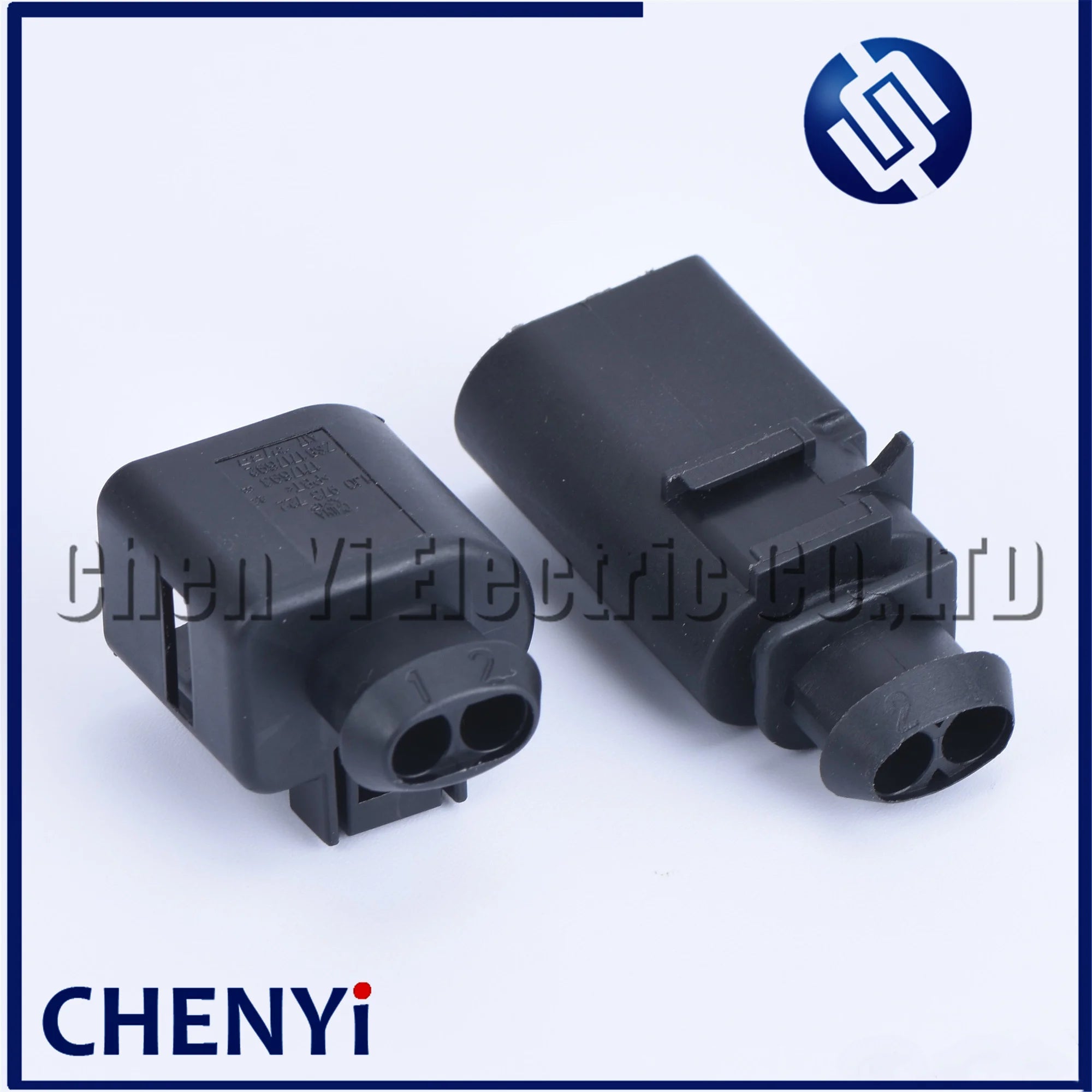 2 Pin 3.5mm male or female automotive waterproof wiring harness connector electrical horn plug 1J0973722 1717692-1 8D0973822