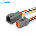 DTP04-2P/DTP06-2S Automotive waterproof high-power connector High-current heavy truck male bus harness plug DTP04-4P/DTP06-4S