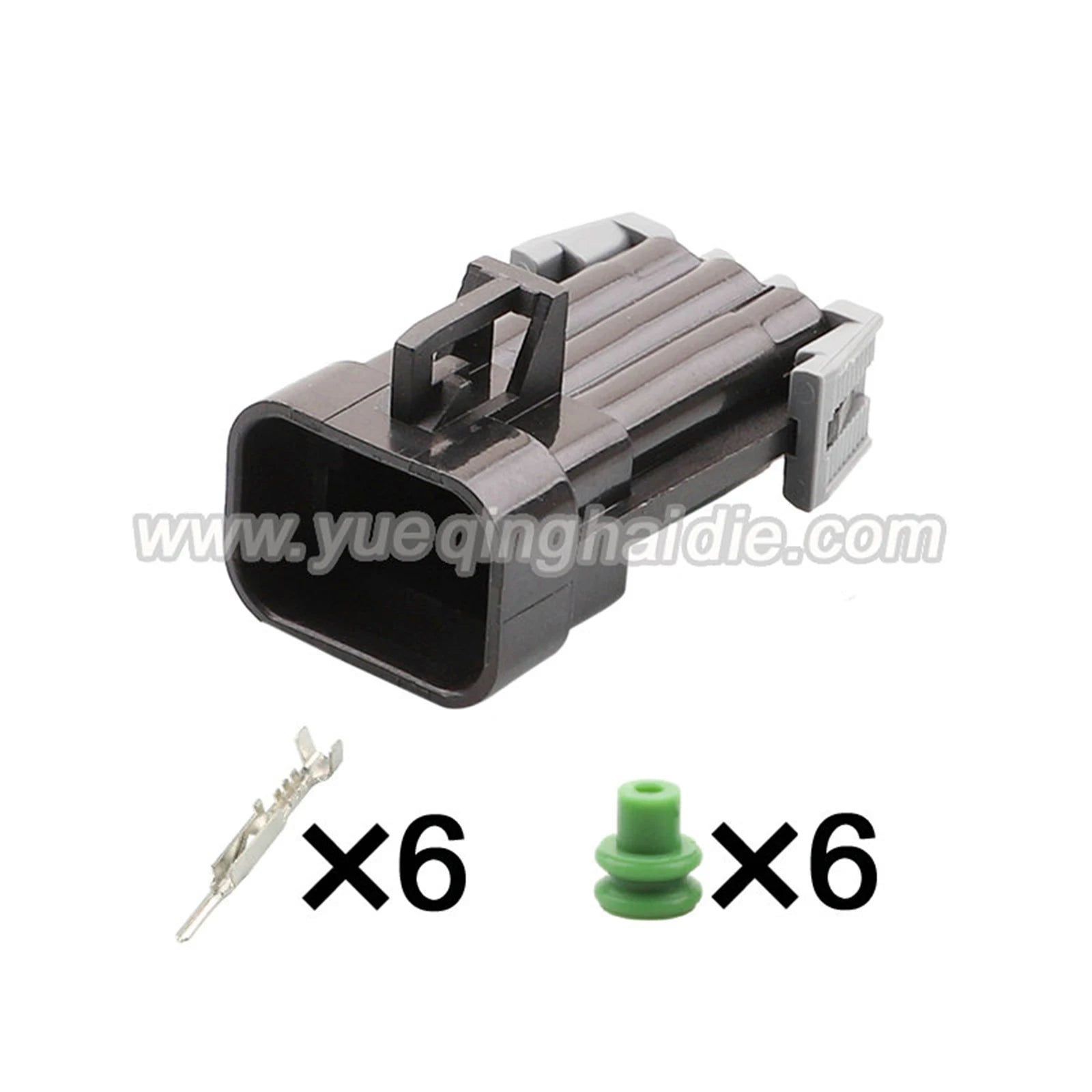 Delphi 6Pin Connector Waterproof 1.65mm Male Female Connector Automotive 150 GT Wire Harness Cable Socket for 12052848 12124107