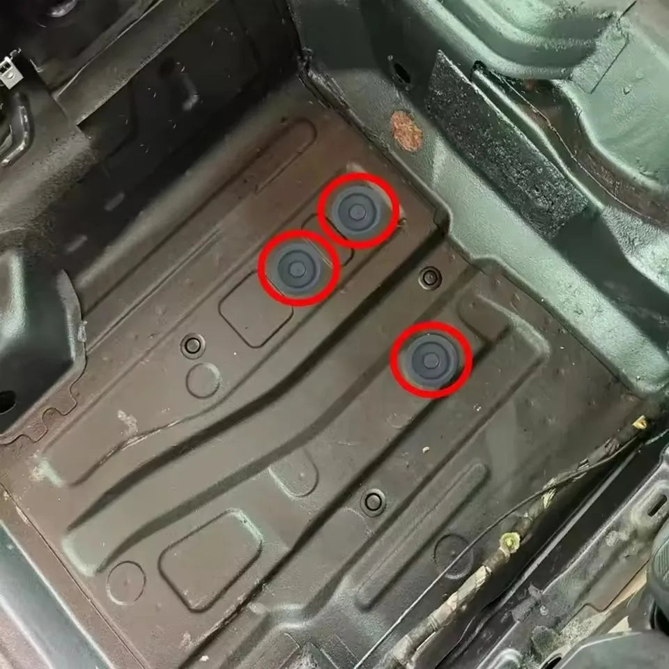 VW Chassis Floor Waterproof Dust Plug – Tiguan Passat Bora Polo Golf Lavida Trunk Spare Tire