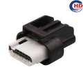 4pin auto waterproof electric plastic wire harness connector 6189-7460