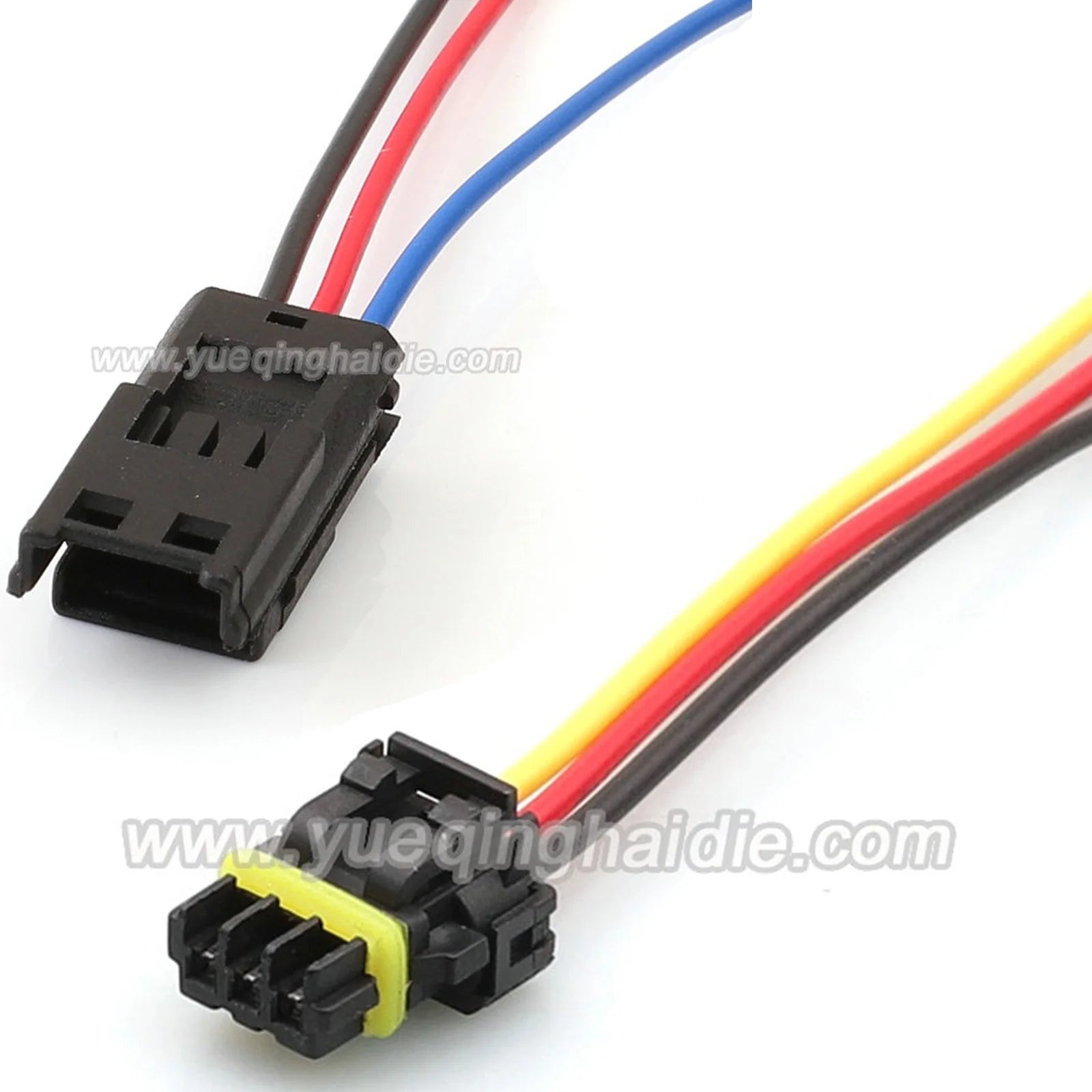 3 Pin Unsealed 0.6mm Male Female Connectors Motorcycle Electrical Harnesses Wiring Harness Cable Socket 52116-0341 52117-0341