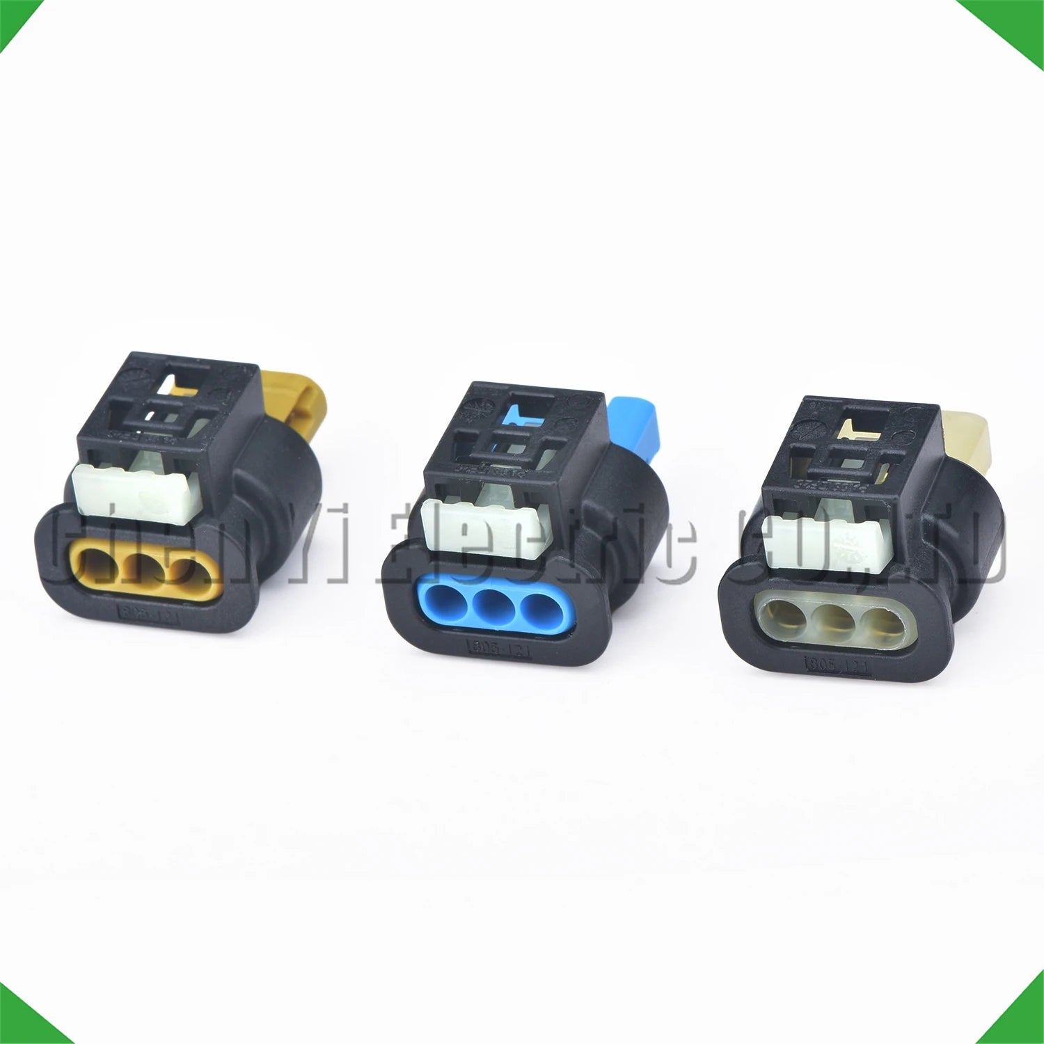 3 Pin Auto Connector reversing radar camshaft sensor Plug 805-121-522 805-121-523 805-1...