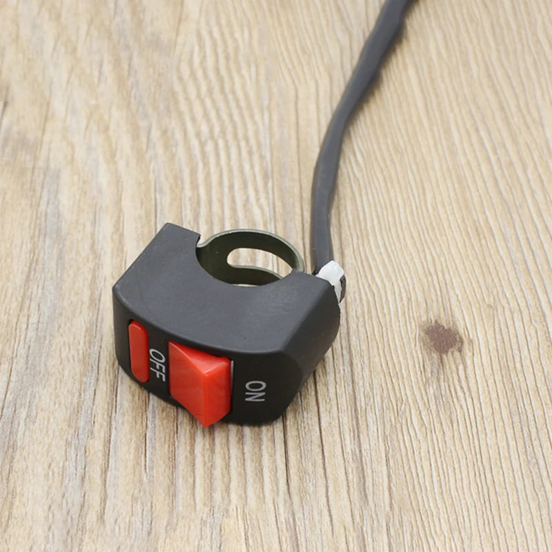 Hot Universal Motorcycle Handlebar Flameout Switch ON OFF Button for Moto Motor ATV Bike