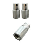 1 Pair Of For M12 Battery Conversion Adapter Aluminium Alloy  Positive Car Battery Terminals Converters Post Adapters